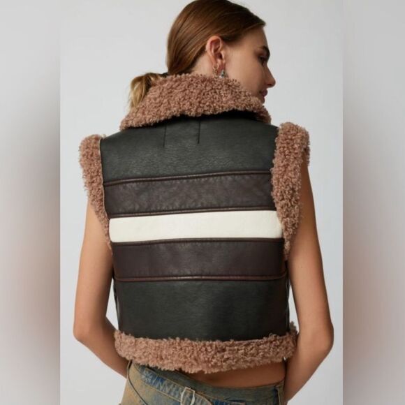 Urban Outfitters Donald Moto Vest - Picture 2 of 7